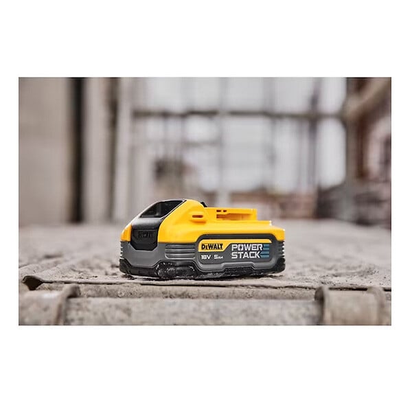 DEWALT - Batterie 5,0 Ah 18V DEWALT POWERSTACK DCBP518-XJ Li-Ion - large