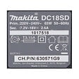 MAKITA - Chargeur MAKITA DC18SD Type glissière - 9,6 à 18 V Li-Ion - vignette
