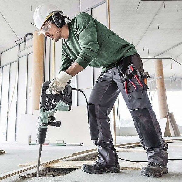 HITACHI - Marteau Piqueur HIKOKI H45MEY SDS-Max Brushless 1150 W - 8.5 Joules - large