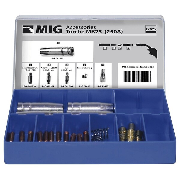 GYS - Coffret pour Torche MIG 250 A (MB25) GYS 041233 - large