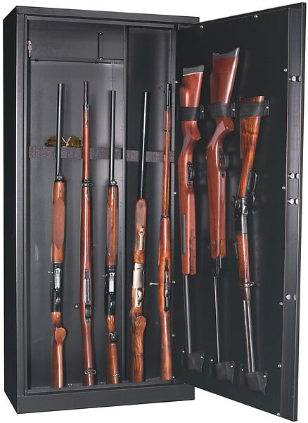FORTIFY - Armoire 15 Fusils + Coffret Interne - Serrure À Clé - Delta 15 - large