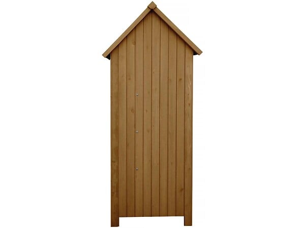 HABITAT ET JARDIN - Armoire de jardin "Cabanon" - 77 x 54.5 x 179 cm - Marron - large