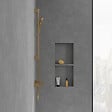 VILLEROY & BOCH - Villeroy & Boch Architectura Square Mitigeur Monocommande de douche  , Or brossé (TVS12500100076) - vignette