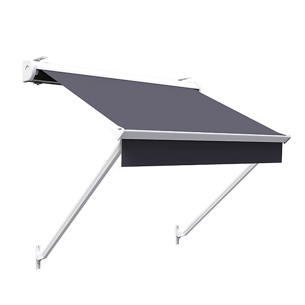 COTE STORE - Store à projection avec coffre 100 x 70 cm de fenêtre - Gris anthracite - large