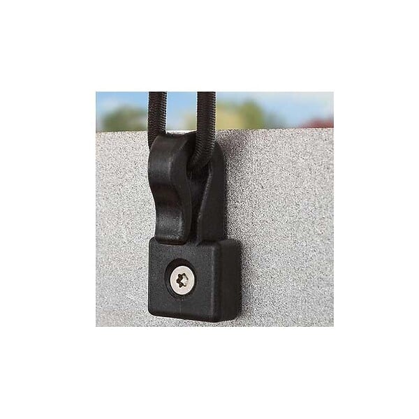 COTE STORE - Store vertical 1,8 x 2,5 m enrouleur extérieur terrasse ou balcon - Armature Blanc laqué - Toile Gris anthracite - large