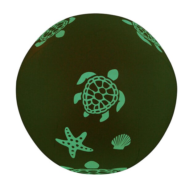 HABITAT ET JARDIN - Ballon de plage phosphorescent - 62 cm - large