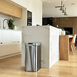 KITCHEN MOVE - Poubelle automatique inox SILVERLAKE argent 60L - vignette