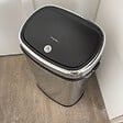 KITCHEN MOVE - Poubelle push inox CITY argent 58L - vignette