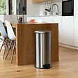 KITCHEN MOVE - Poubelle à pédale inox URBAN argent 30L - vignette
