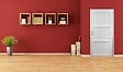 GD MENUISERIES - Bloc Porte Korya Blanc 3 panneaux H204 x L83 cm Côte Tableau P.Droit - vignette