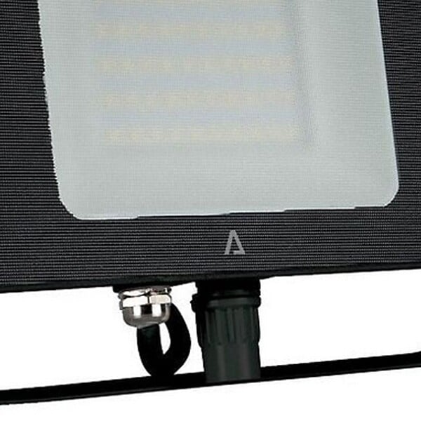 ASLO - Projecteur LED NOIR 20W SMD 1600Lm Blanc chaud 3000K 230V Extérieur/Intérieur IP65 ASLO - large