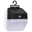 ASLO - Applique murale Led d'extérieur solaire Noire 2WDétecteur de mouvement Angle120° IP65 ASLO - vignette