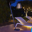 LUMISKY - Lampadaire solaire RAYGLOW en corde H176cm - vignette