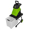 VITO - Broyeur de végétaux 2500W Bac 45L Coupe Branches 45mm Elagage Jardinage Taillage VITO - vignette