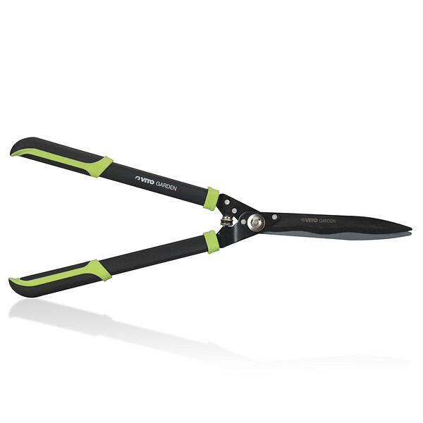 VITO - Pack Outils Taille haie Lame 27,5 cm + Gants de jardin + Sécateur 20 cm VITO - large