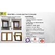 GD MENUISERIES - Fixe Lateral En Chene H215 X L30 cm Côte Tableau - vignette