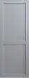 GD MENUISERIES - Porte Coulissante Athena 2 Panneaux Gris Clair H204 x L83 cm - vignette