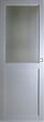 GD MENUISERIES - Porte Coulissante Athena Gris Clair Vitrée H204 x L83 cm - vignette
