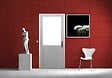 GD MENUISERIES - Bloc Porte Atelier BLANC sans meneau H204 x L73 cm Côte Tableau P.Gauche - vignette