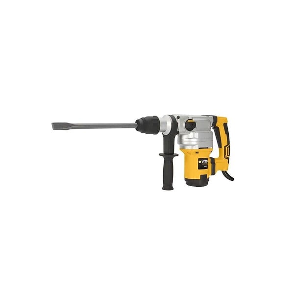 VITO - Marteau perforateur burineur 1050W SDS MAX 9 joules Burins et Forets inclus Mallette VITO - large