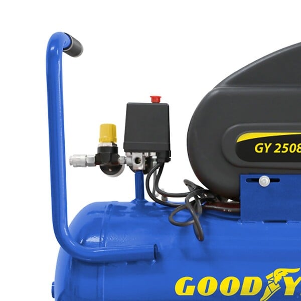 GOODYEAR - Compresseur d'air Silencieux 50 Litres 8 bar 2CV 1.5KW 115 PSI GOODYEAR - large