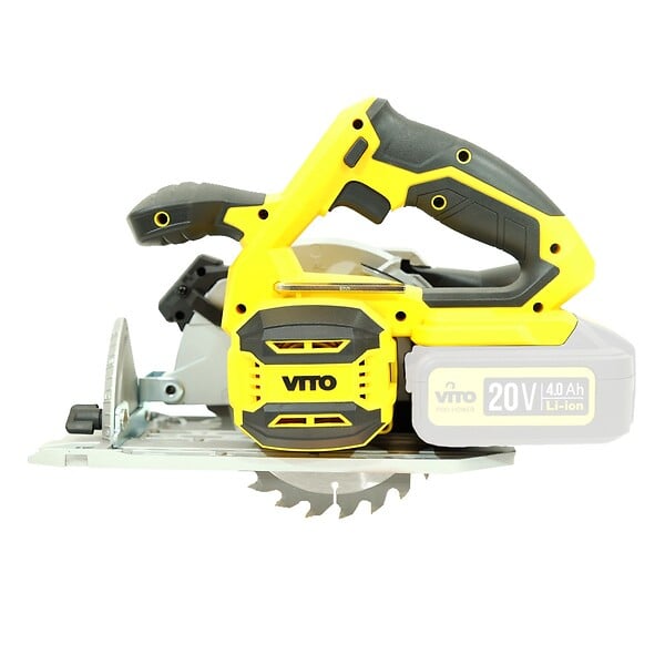 VITO - Scie Circulaire sans fil 20V LI Sans Batterie ni chargeur VITO - large