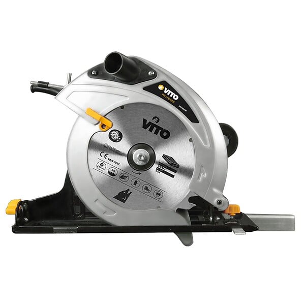 VITO - Scie circulaire 2100W Lame 235 mm 40 Dents Alesage 30mm Angle de coupe 0°- 45° VITO - large