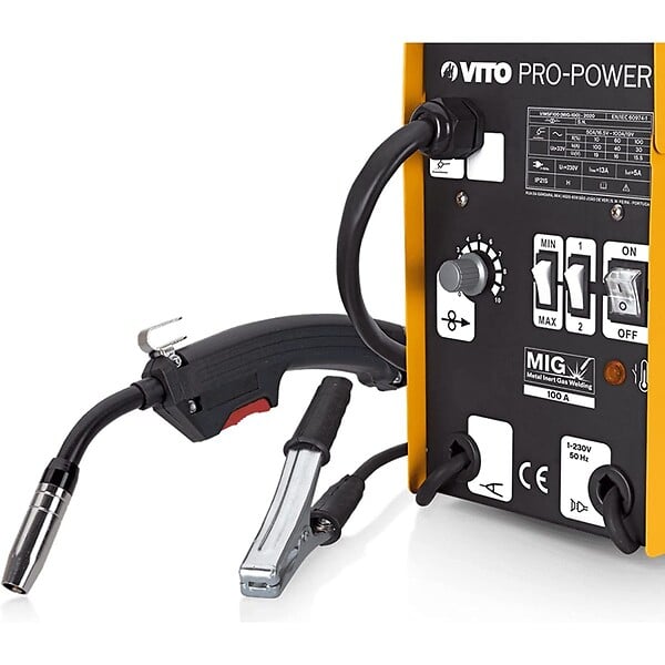 VITO - Poste à souder Mig sans gas 100A Régulation automatique du fil Torche directe VITO - large