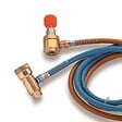KEMPER - Chalumeau Bi-Gaz Oxygène M10 et Gaz Butane Propane Tuyaux 1.5 m KEMPER - vignette