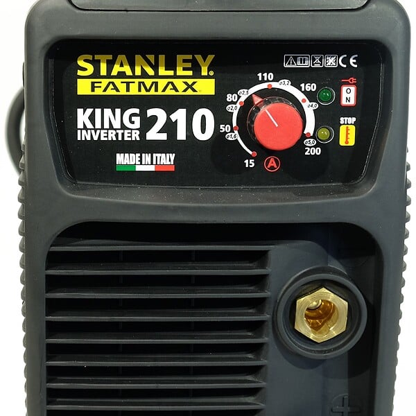 STANLEY - Poste à souder 200 Ampères MMA Soudage Cycle 100% en continu + Cagoule de protection Automatique 9/13 STANLEY FATMAX - large