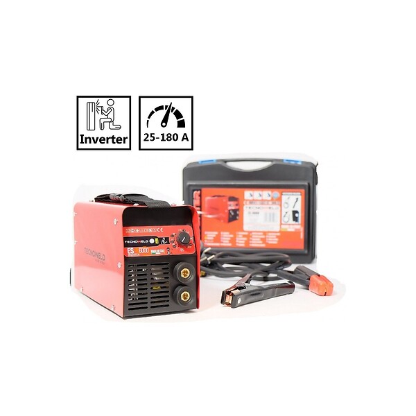 TECNOWELD - Poste a souder 180 ampères inverter MMA Acier Inox Fonte 1.6 à 5 mm malette TECNOWELD - large
