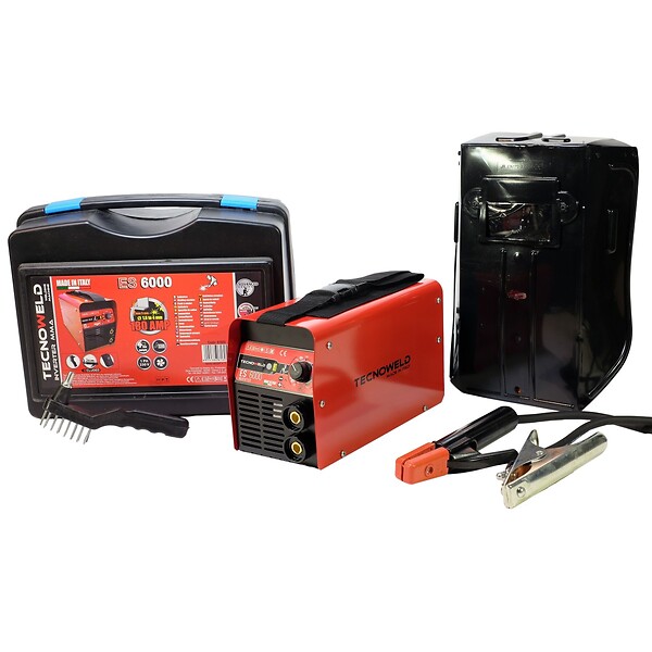 TECNOWELD - Poste a souder 180 ampères inverter MMA Acier Inox Fonte 1.6 à 5 mm malette TECNOWELD - large