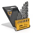 VITO - Perceuse à percussion 850W + 8 Forets Acier 3 à 10 mm + Boite à outils 18" VITO - vignette