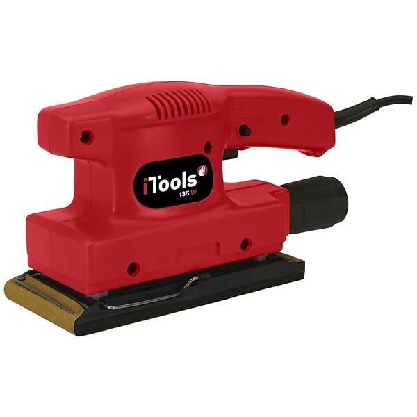 ITOOLS - Ponceuse vibrante 135W Plateau 90 X 187 Double isolation Accessoires inclus ITOOLS - large