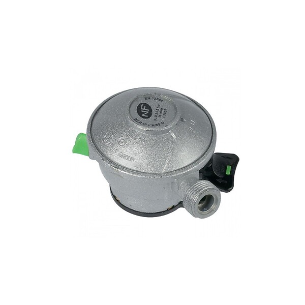 KEMPER - Pack Tuyau gaz souple 1.50 m + Détendeur Butane Quick-On Valve 20mm ANTARGAZ PRIMAGAZ TOTALGAZ FINAGAZ - large