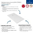 VILLEROY ET BOCH - Receveur 160 x 90  Planeo acrylique rectangle blanc - vignette