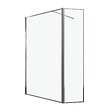 AURLANE - Paroi de Douche avec Volet Pivotant 120+40x200cm - Finition Chromée - CHROMED CONTOURING - vignette