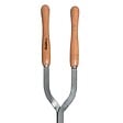 VITO - Pelle croisée 2 manches pour trous de poteaux Acier trempé Manche Bois 121.5 cm VITO - vignette