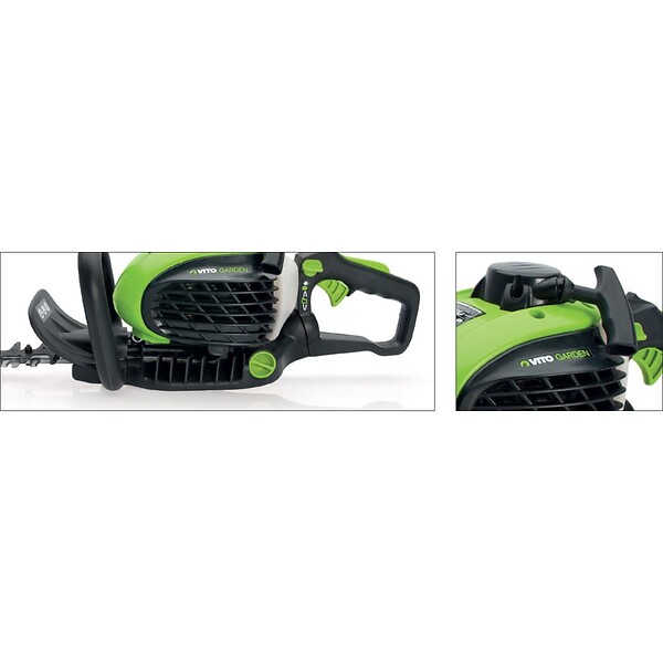 VITO - Taille Haies thermique 25cm3 Moteur 2 Temps Lame 55cm Rotation 90° VITO - large