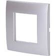 ZENITECH - Plaque de finition simple Kalya - Argent - Zenitech - vignette