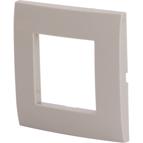 ZENITECH - Plaque de finition simple Kalya - Gris - Zenitech - large