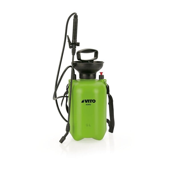 VITO - Pulvérisateur 5L lance 60cm poignée tuyau 1.20m pression manuelle Spray et Jet VITO - large
