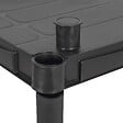 ITOOLS - Etagère résine noire 5 tablettes L61xP31xH172 cm Charge 30kg par tablette ITOOLS - vignette