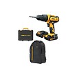 VITO - Perceuse visseuse sans fil 18V VITO + 2 Batteries Lithium 2.0 Ah +18 accessoires + Sac à dos + Mallette VITO - vignette