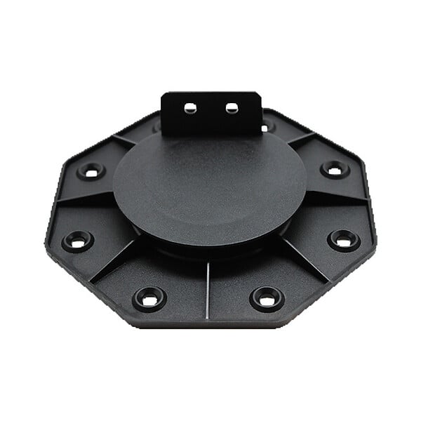 MCCOVER - Carton de 220 plots réglables 18 à 30 mm pour terrasse bois et composite Noir, Lot - 220 plots - large