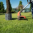 GT GARDEN - Lot de 3 manchons de protection gris pour troncs d'arbre - vignette
