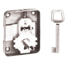 VACHETTE - Serrure 70 spéciale EDF 60X35mm C40 droite - VACHETTE - 11432000 - large