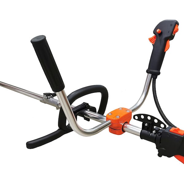 GT GARDEN - Multifonction thermique 4 en 1 avec guidon : tronçonneuse - débroussailleuse - taille-haies - large