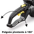 GT ELEC - Taille-haies sans fil à batterie, 40 V, GT ELEC + batterie 2 Ah + chargeur - vignette