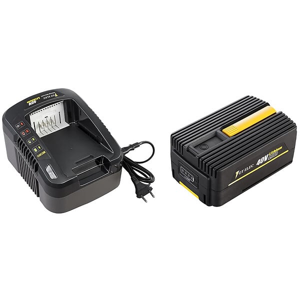 GT ELEC - Élagueuse sur perche sans fil à batterie, 40 V, GT ELEC + batterie 4 Ah + chargeur - large